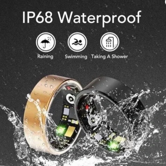 NWT Smart Ring SILVER Next Gen Health, Sleep Monitoring, Fitness Tracker
